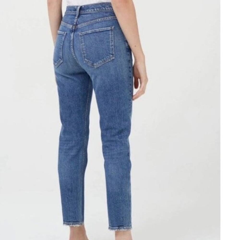 Agolde Los Angeles Riley High Rise Straight Crop Jeans size 28